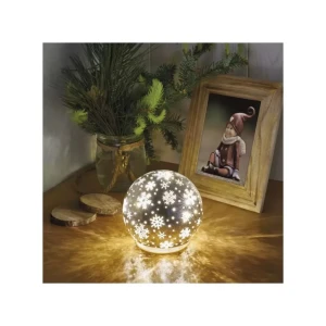 Decor de crăciun glob 12 cm 3000 k 4.5 v dc ip20 led emos Thumbnail 2