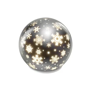 Decor de crăciun glob 12 cm 3000 k 4.5 v dc ip20 led emos