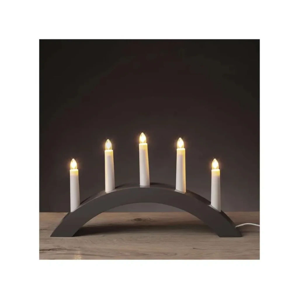 Decor de crăciun "sfeșnic" 15 w 380 x 200 mm 3000 k 220 - 240 v ip20 e10 emos 2