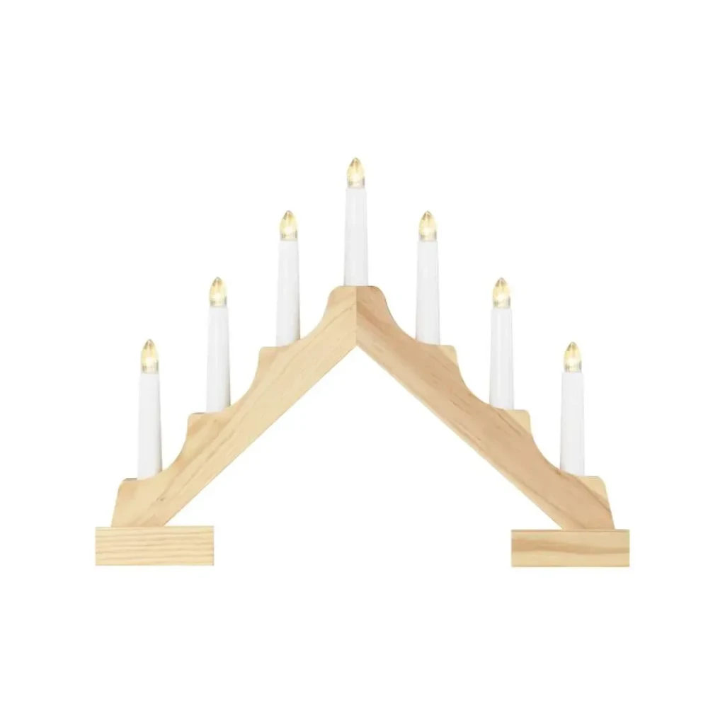 Decor de crăciun "sfeșnic" 350 x 290 mm 3000 k 3 v dc ip20 led emos 2