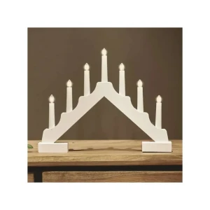 Decor de crăciun "sfeșnic" 350 x 290 mm 3000 k 3 v dc ip20 led emos Thumbnail 3