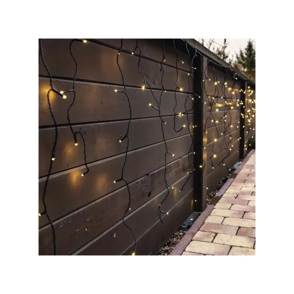 Ghirlandă "țurțuri" 5 w 2.5 m 3000 k 30 v dc ip44 led emos 4