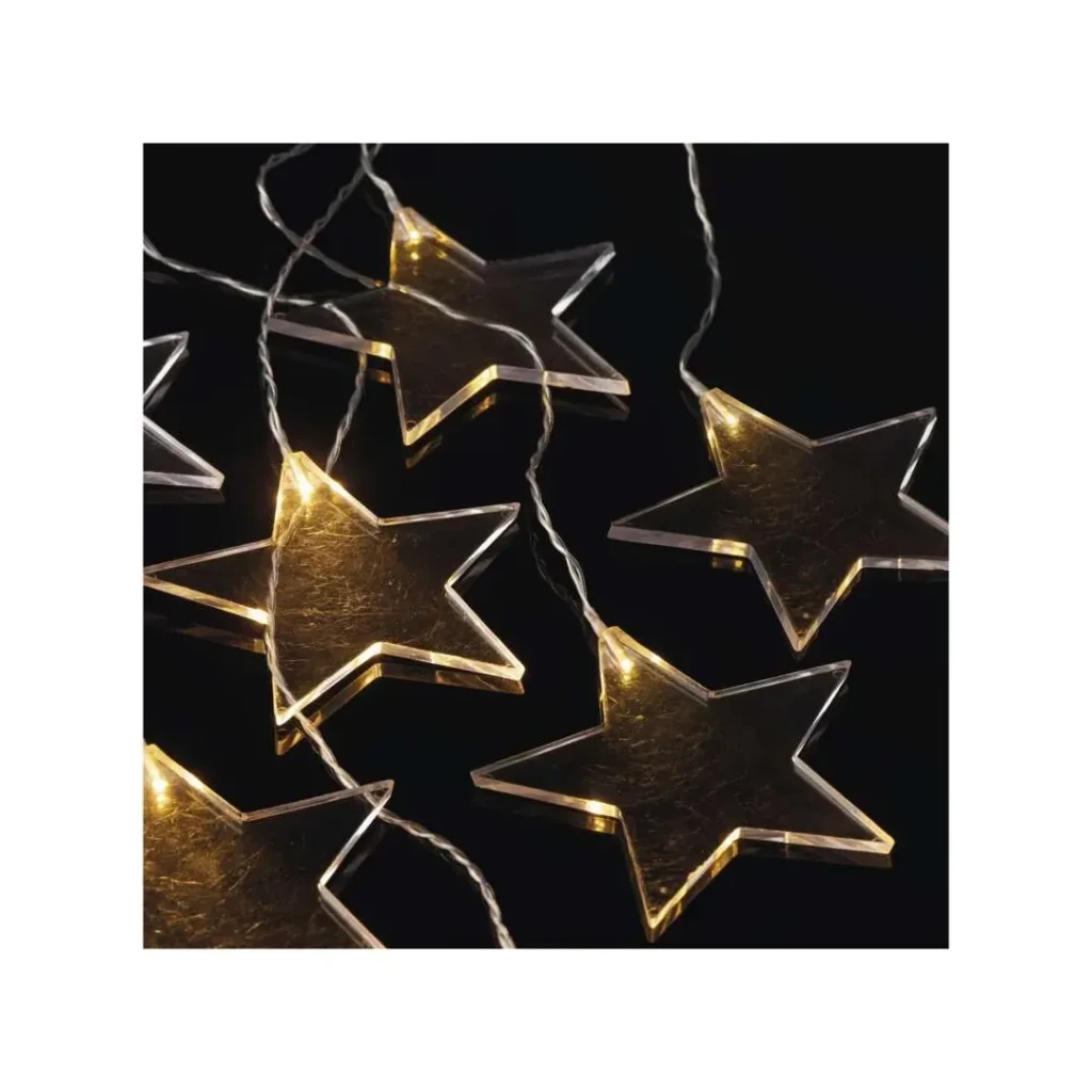 Ghirlandă "cortină-stele" 3.6 w 84 x 45 cm 3000 k 220 - 240 v ip44 led emos 4