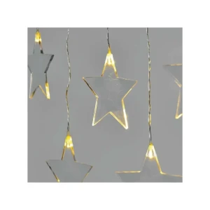 Ghirlandă "cortină-stele" 3.6 w 84 x 45 cm 3000 k 220 - 240 v ip44 led emos