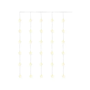 Ghirlandă "cortină-stele" 2.56 w 120 x 90 cm 3000 k 220 - 240 v ip44 led emos Thumbnail 4