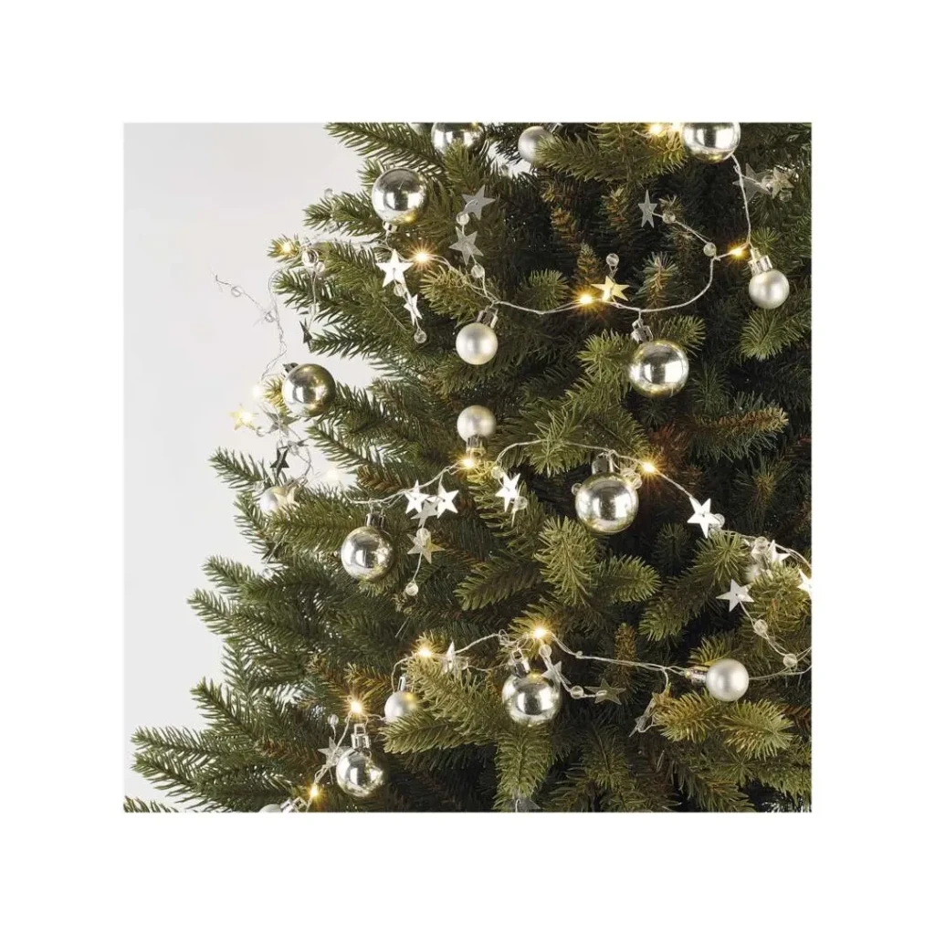 Гирлянда "шары-звезды" 190 см 3000 k 3 в dc ip20 led emos 4