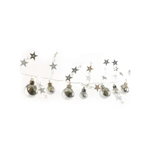 Гирлянда "шары-звезды" 190 см 3000 k 3 в dc ip20 led emos
