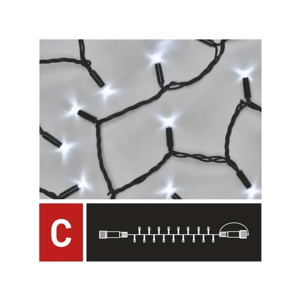 Ghirlandă profi 6 w 10 m 6500 k 30 v dc ip44 led emos 3