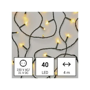 Ghirlandă classic 3.6 w 4 m 3000 k 220 - 240 v ip44 led emos Thumbnail 2