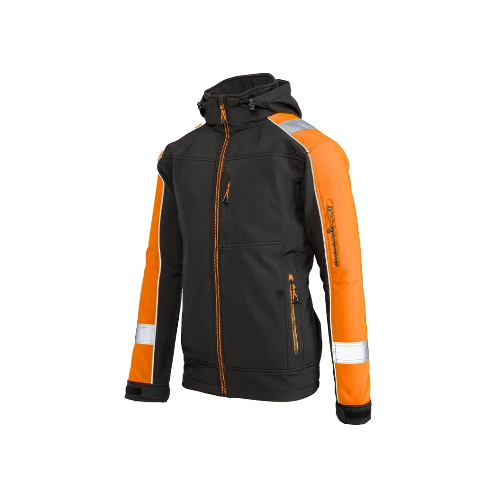 Ветровка rival softshell s черный/оранжевый benefit 2