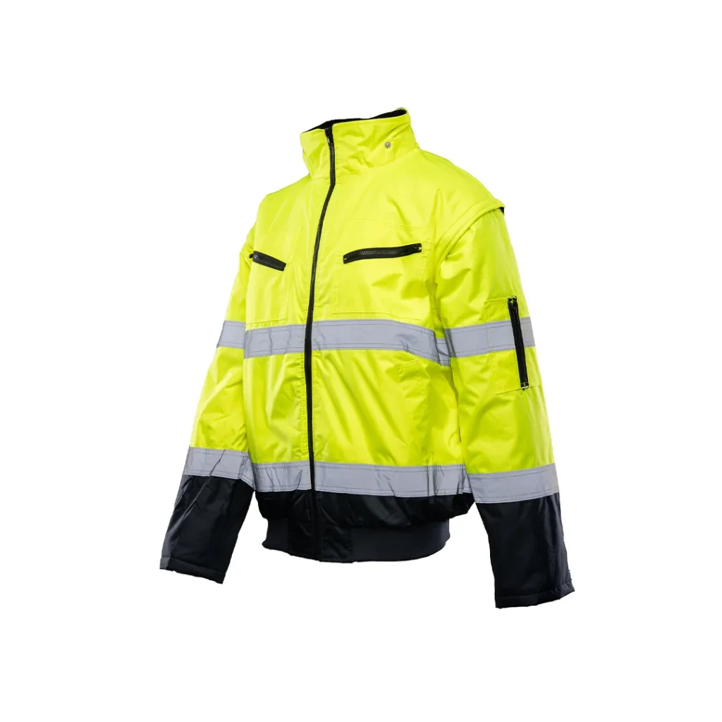Scurtă de iarnă reflectorizantă bomber hi vi xl galben benefit 2