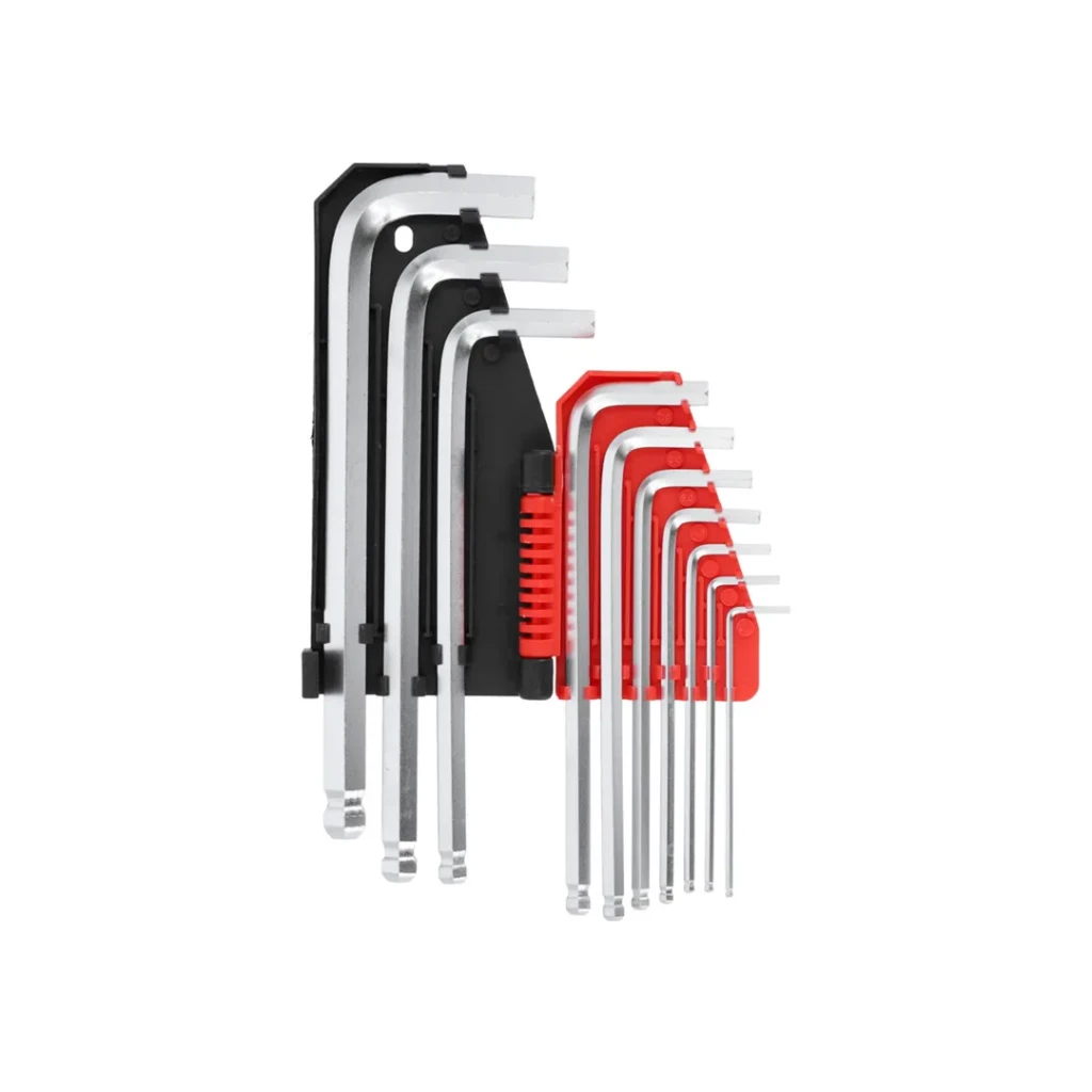 Set chei hexagonale cu cap sferic 2 - 12 mm 10 un. yato 2