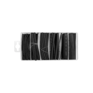 Set tuburi termoretractabile 100 mm negru yato