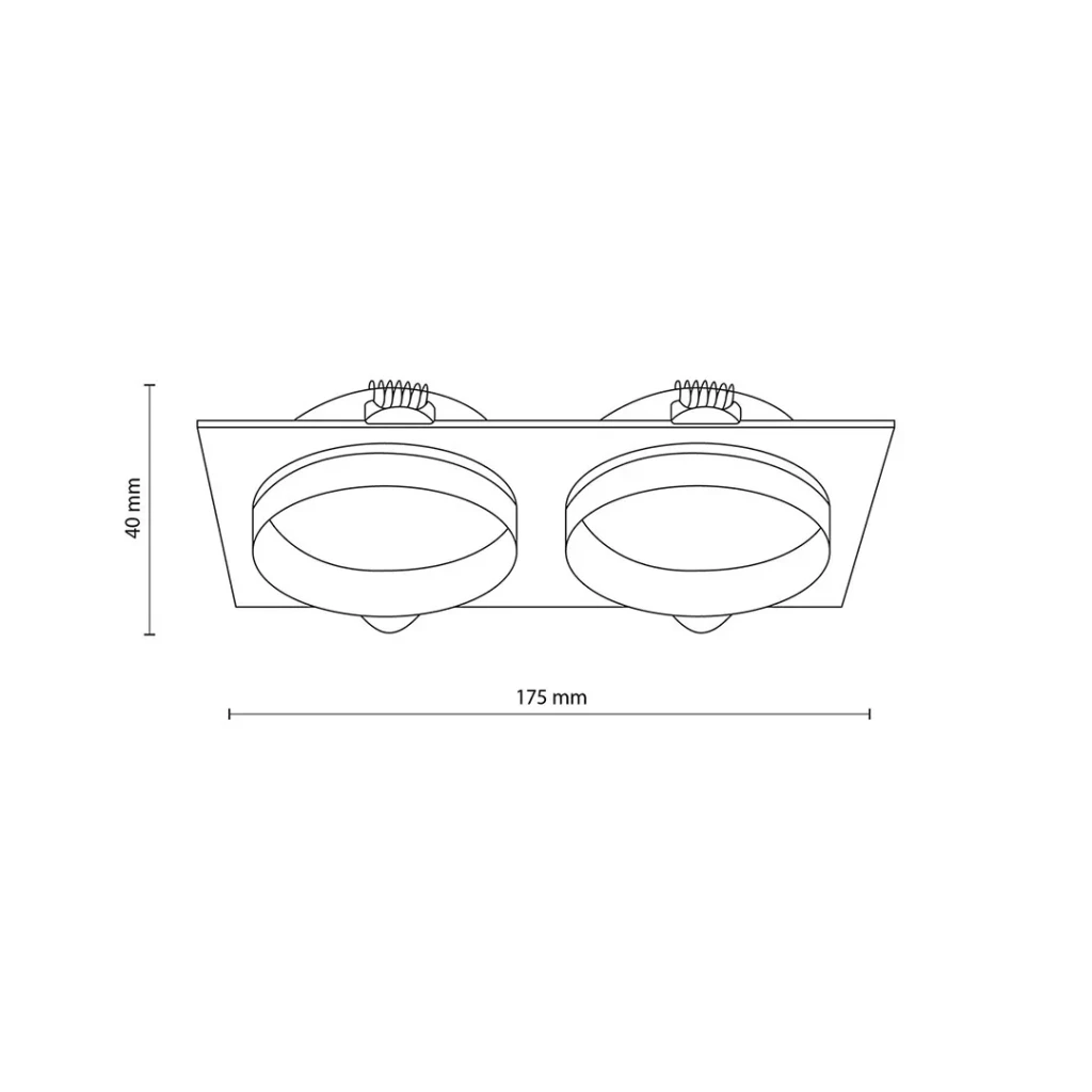 Точечный светильник jet eye 10 вт gu10 220 - 240 в ip20 tk lighting 2