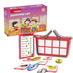 Joc educativ "Lista de cumpărături", 70 elem.