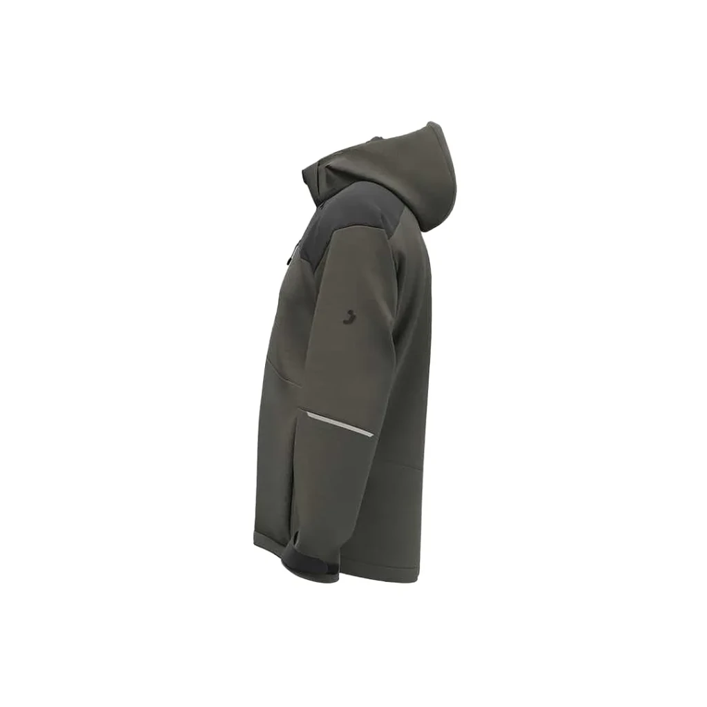 Scurtă kasai softshell l kaki safety jogger 3