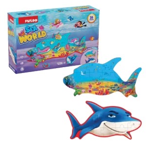 Puzzle Magnetic "Lumea Subacvatică", 35 elem.