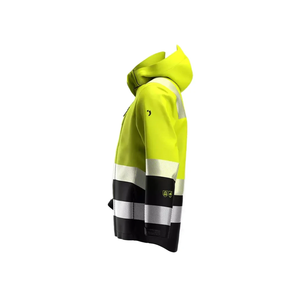 Зимняя куртка светоотражающая scuti hivis xl жёлтый safety jogger 3