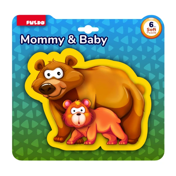 Магнитный пазл "мама &amp; малыш", (асс.) 6 элем. 3