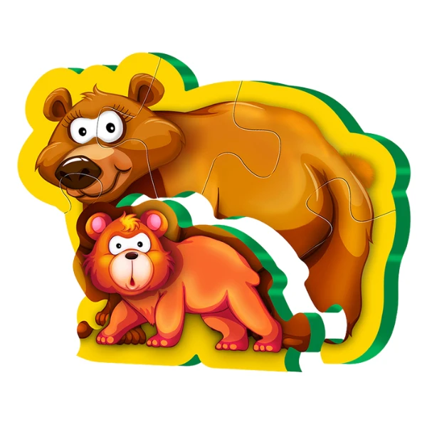Магнитный пазл "мама &amp; малыш", (асс.) 6 элем. 2