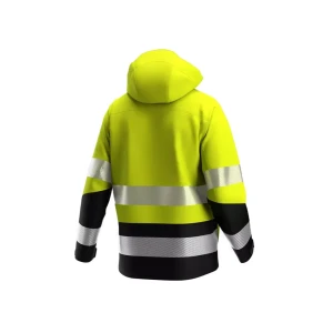 Куртка светоотражающая scuti hivis softshell xxl жёлтый safety jogger Thumbnail 4