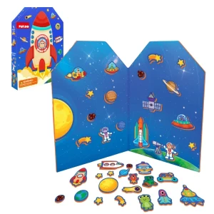 Магнитная игра "космос", 70 элем.