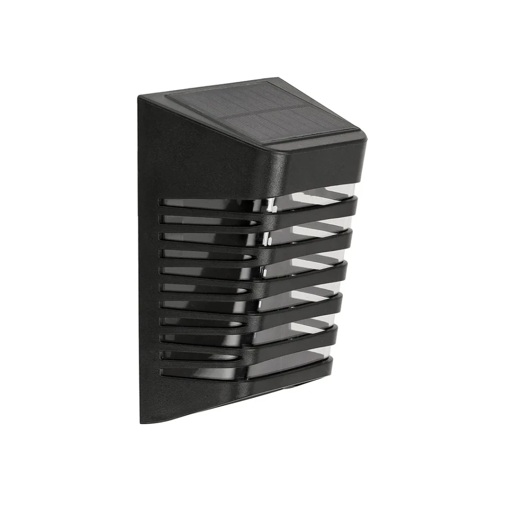 Lampă de perete cu panou solar 0.3 w 3000 k ip65 2