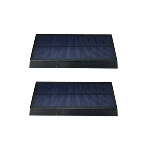Set lampă de perete cu panou solar 0.3 w 3000 k ip65