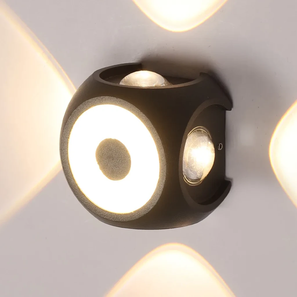 Светодиодный настенный светильник 6 вт led 360 лм 220 - 240 в ip65 elmos 3