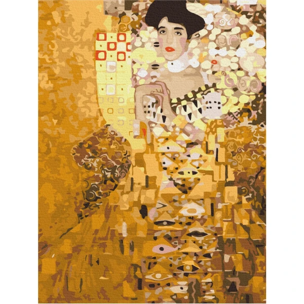 Pictură pe numere 40×50 (fără cutie) – portretul aedelei bloch-bauer, i. gustav klimt 3