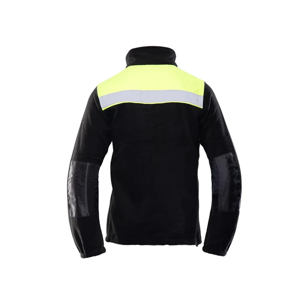 Hanorac cu reflector rival softshell s negru/galben seven kings 3