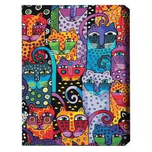 Pictură pe numere 40x50 cm (în cutie)  –  pisici multicolore