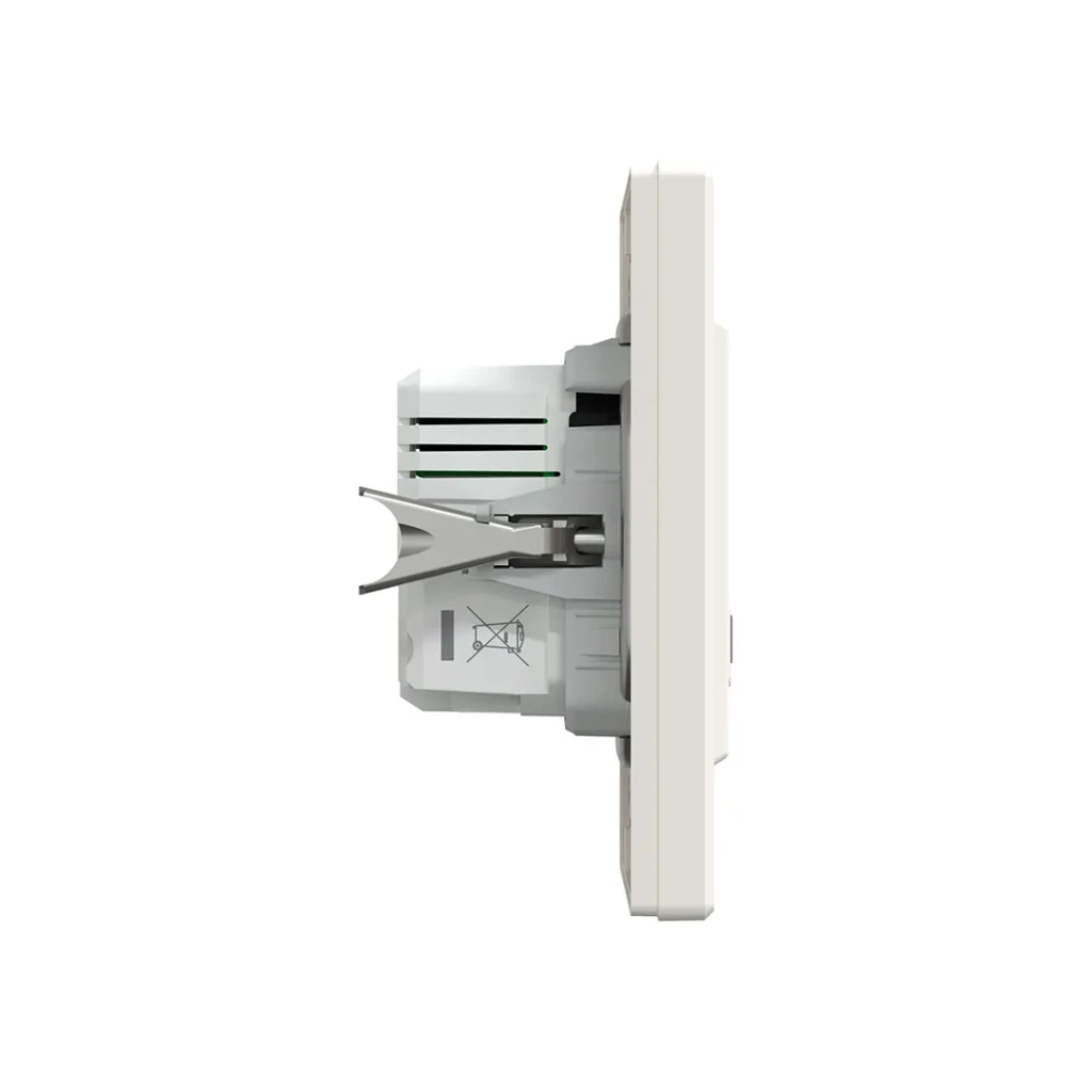Priză dublă usb a + type c asfora 3 a 220 - 240 v bej schneider-electric 4