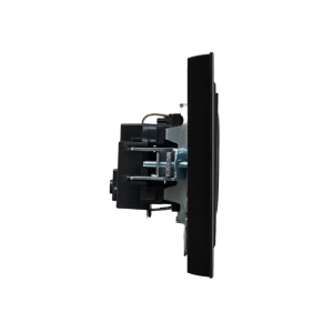 Priză cu împământare și obturator brite 16 a 220 - 240 v negru iek Thumbnail 4