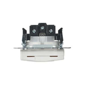 Розетка с защитой и с крышкой brite 16 a 220 - 240 в белый iek Thumbnail 4