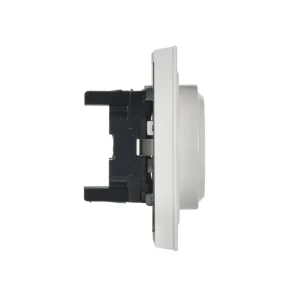 Двойная розетка с заземлением brite 16 a 220 - 240 в белый iek Thumbnail 4