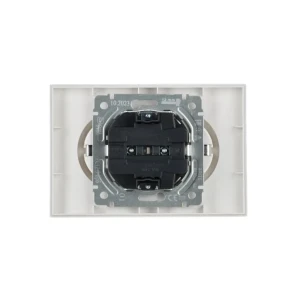 Двойная розетка с заземлением brite 16 a 220 - 240 в белый iek Thumbnail 2