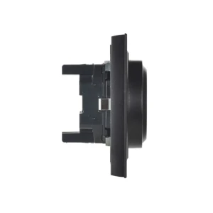 Priză dublă cu împământare brite 16 a 220 - 240 v negru iek Thumbnail 4
