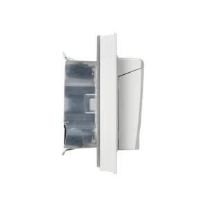 Priză dublă cu capac brite 16 a 220 - 240 v alb iek Thumbnail 4