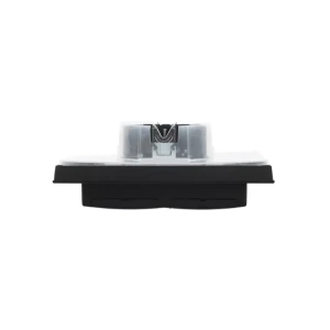 Двойная розетка с крышкой brite 16 a 220 - 240 в чёрный iek Thumbnail 3