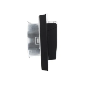 Двойная розетка с крышкой brite 16 a 220 - 240 в чёрный iek Thumbnail 4