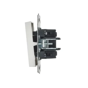 Întrerupător triplu brite 10 a 220 - 240 v alb iek Thumbnail 2