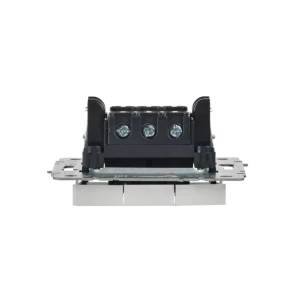 Întrerupător triplu brite 10 a 220 - 240 v alb iek