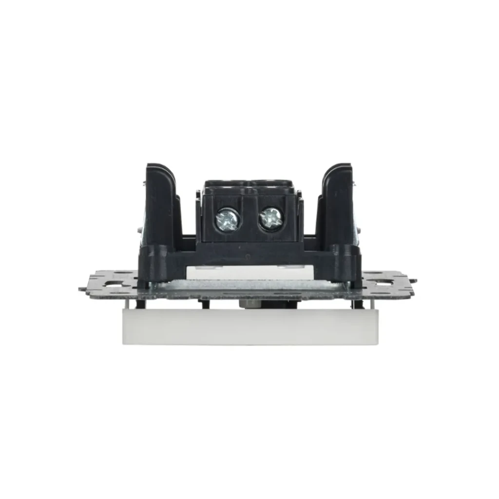 Întrerupător cu indicator brite 10 a 220 - 240 v alb iek 3