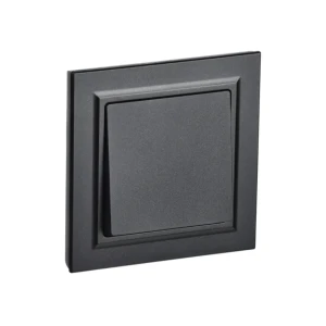 Выключатель brite 10 a 220 - 240 в чёрный iek