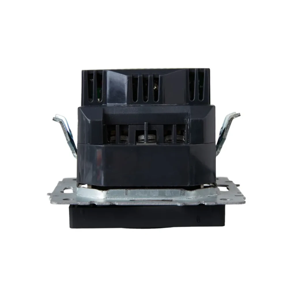 Розетка с usb brite 16 a 220 - 240 в чёрный iek 3