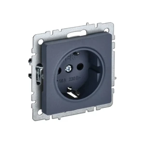 Priză cu împământare și obturator brite 16 a 220 - 240 v marengo iek