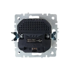 Priză cu usb brite 16 a 220 - 240 v marengo iek Thumbnail 2