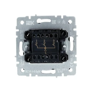 Întrerupător triplu brite 10 a 220 - 240 v marengo iek Thumbnail 2