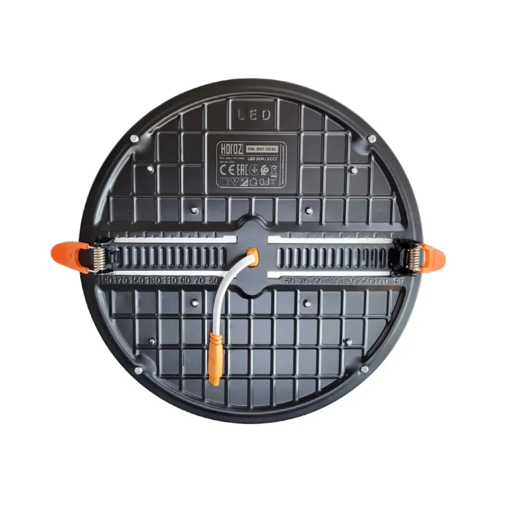 Светильник светодиодный paula-36 36 вт smd 3cct 220 - 240 в ip20 horoz 3